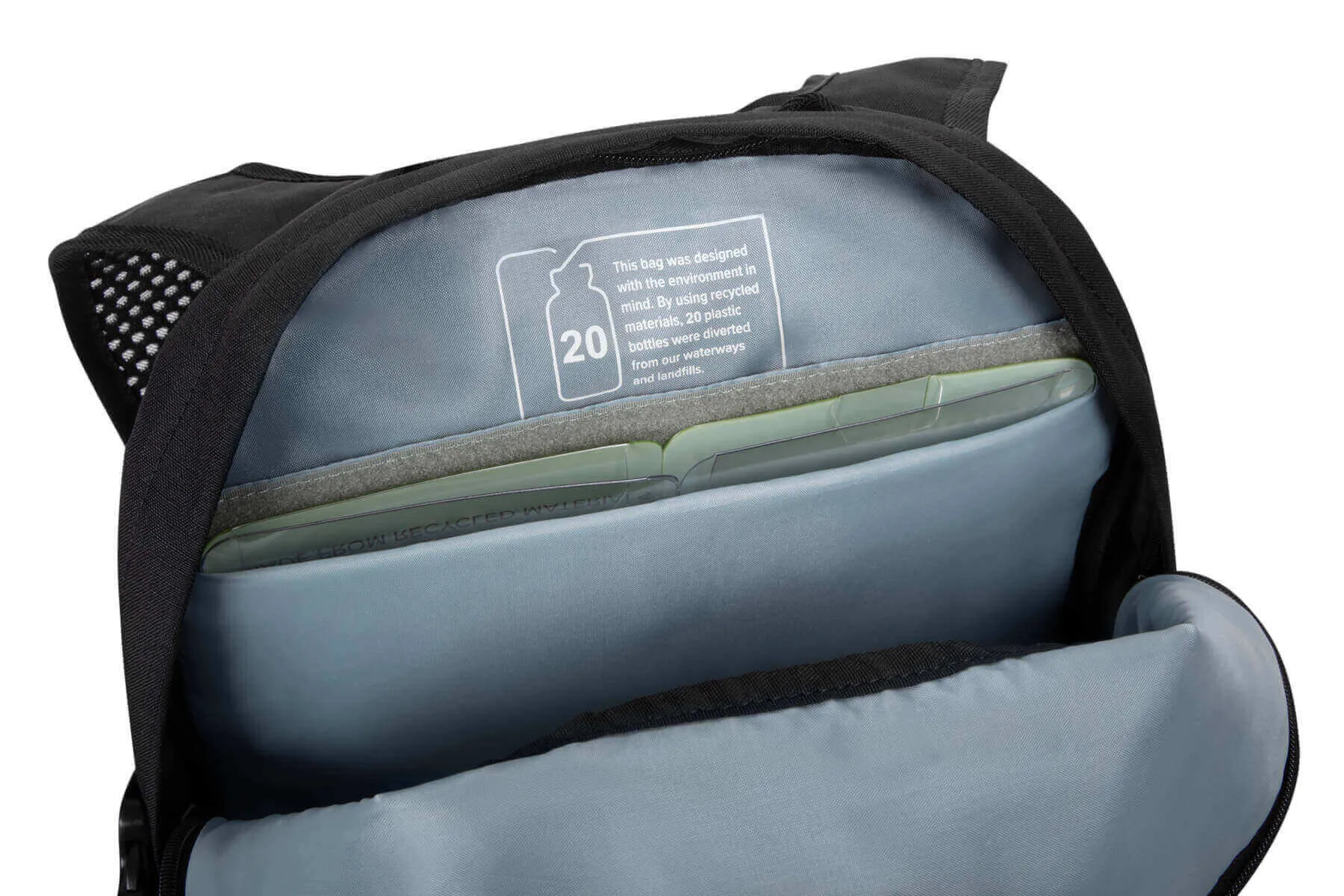 15.6 EcoSmart Zero Waste Backpack - Black