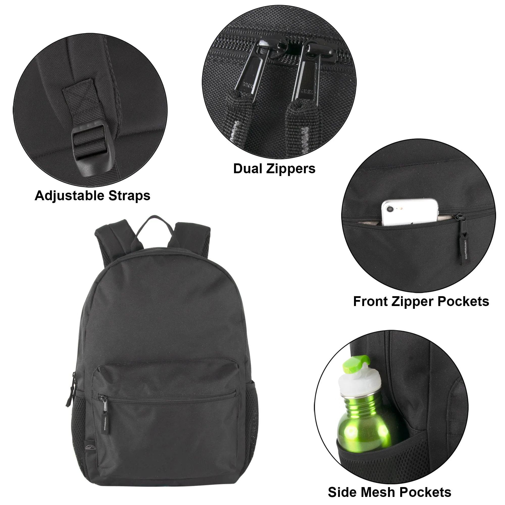 17-Inch Mountain Edge Classic Backpack- 2 yr Warranty