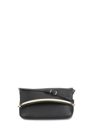 Black Leather Shoulder Bag