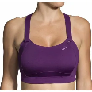 Brooks Juno Womens Sports Bra - Purple