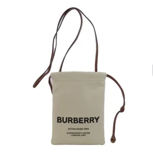 Burberry  Canvas Pochette Shoulder Bag (Pre-Owned)
