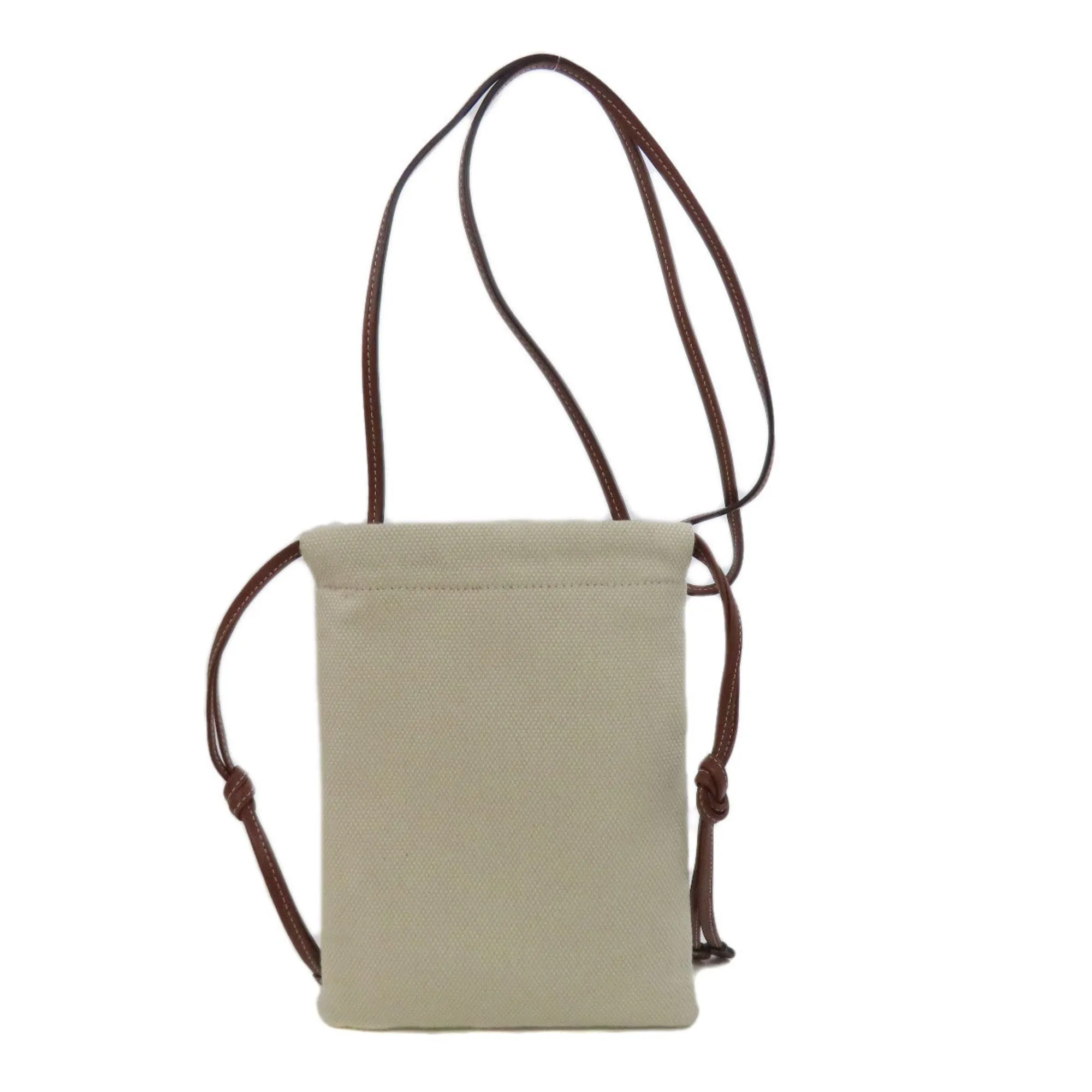 Burberry  Canvas Pochette Shoulder Bag (Pre-Owned)