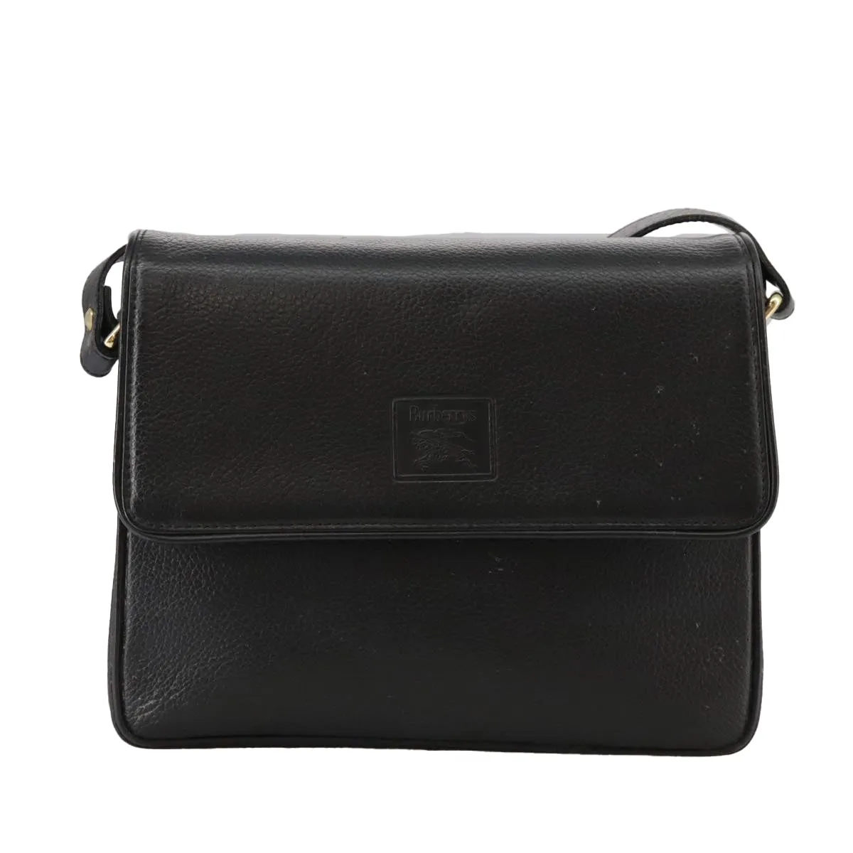 Burberry  Leather Shoulder Bag (Pre-Owned)