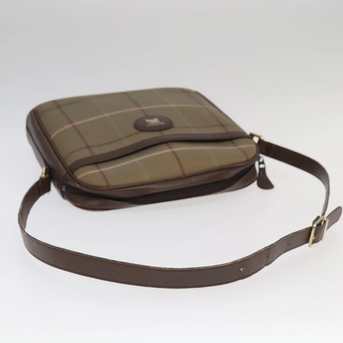 Burberry Nova Check  Canvas Shoulder Bag (Pre-Owned)