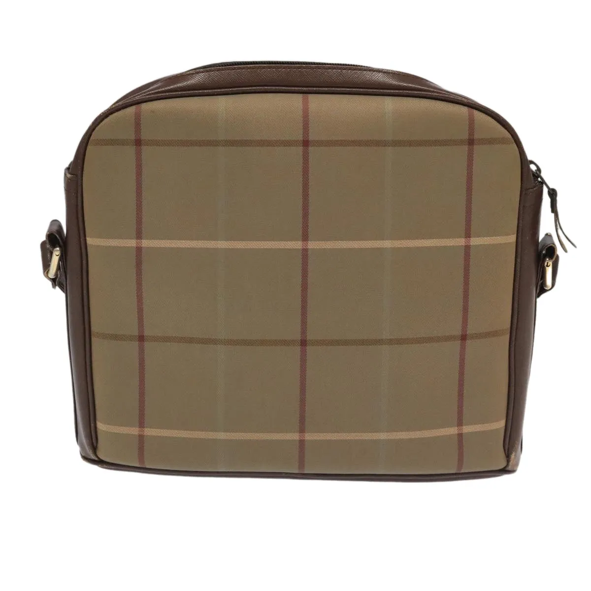 Burberry Nova Check  Canvas Shoulder Bag (Pre-Owned)
