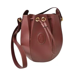Cartier Leather Shoulder Bag (Pre-Owned)