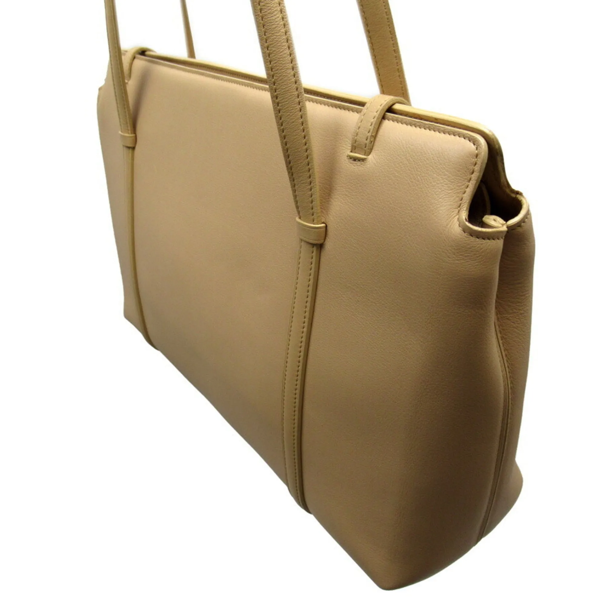 Cartier Leather Shoulder Bag (Pre-Owned)