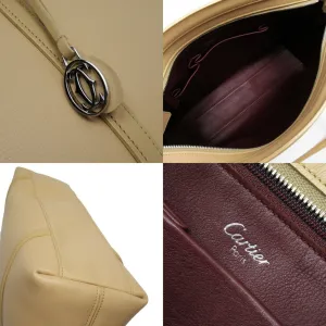 Cartier Leather Shoulder Bag (Pre-Owned)