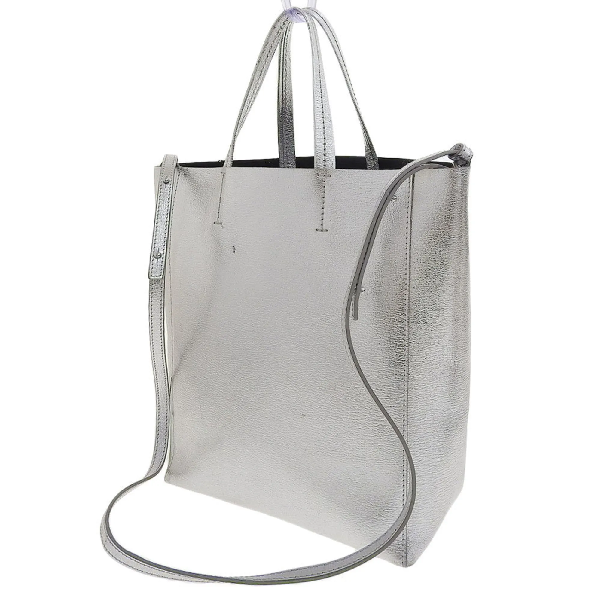 Celine Leather Handbag Shoulder Bag (Pre-Owned)