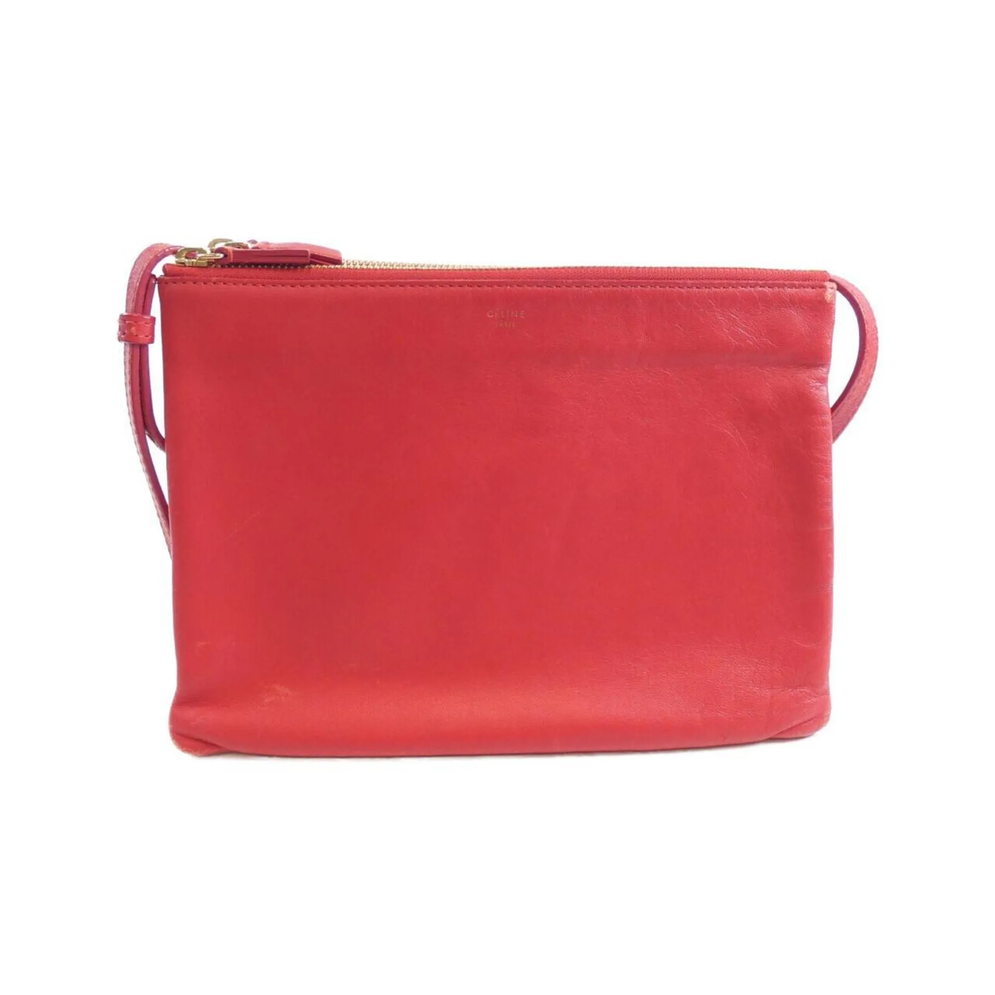 Celine Leather Shoulder Bag (Pre-Owned)