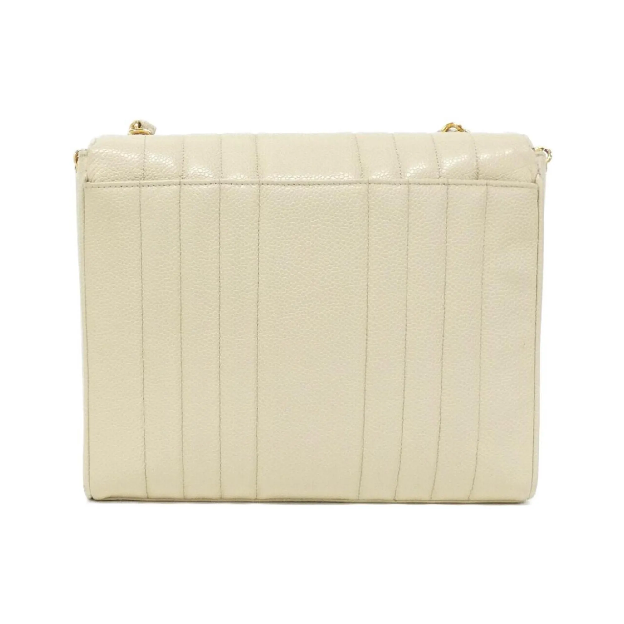 Chanel Grained Calfskin Shoulder Bag (Pre-Owned)