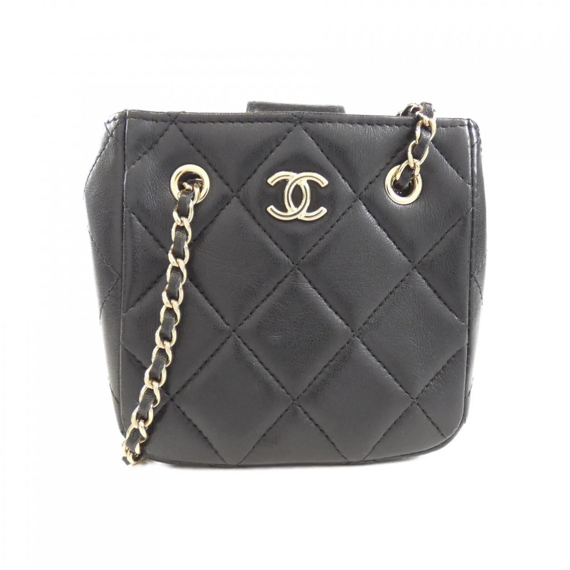 Chanel Leather Shoulder Bag (Pre-Owned)