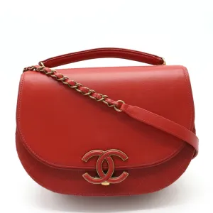 Chanel Leather Shoulder Bag (Pre-Owned)