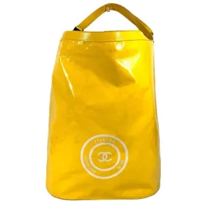 Chanel yellow Vinyl Shoulder Bag (Pre-Owned)