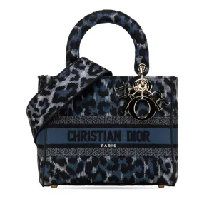 Christian Dior Jacquard Handbag Shoulder Bag (Pre-Owned)