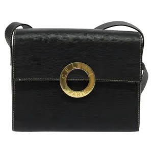 Cline Triomphe Vintage Leather Shoulder Bag (Pre-Owned)