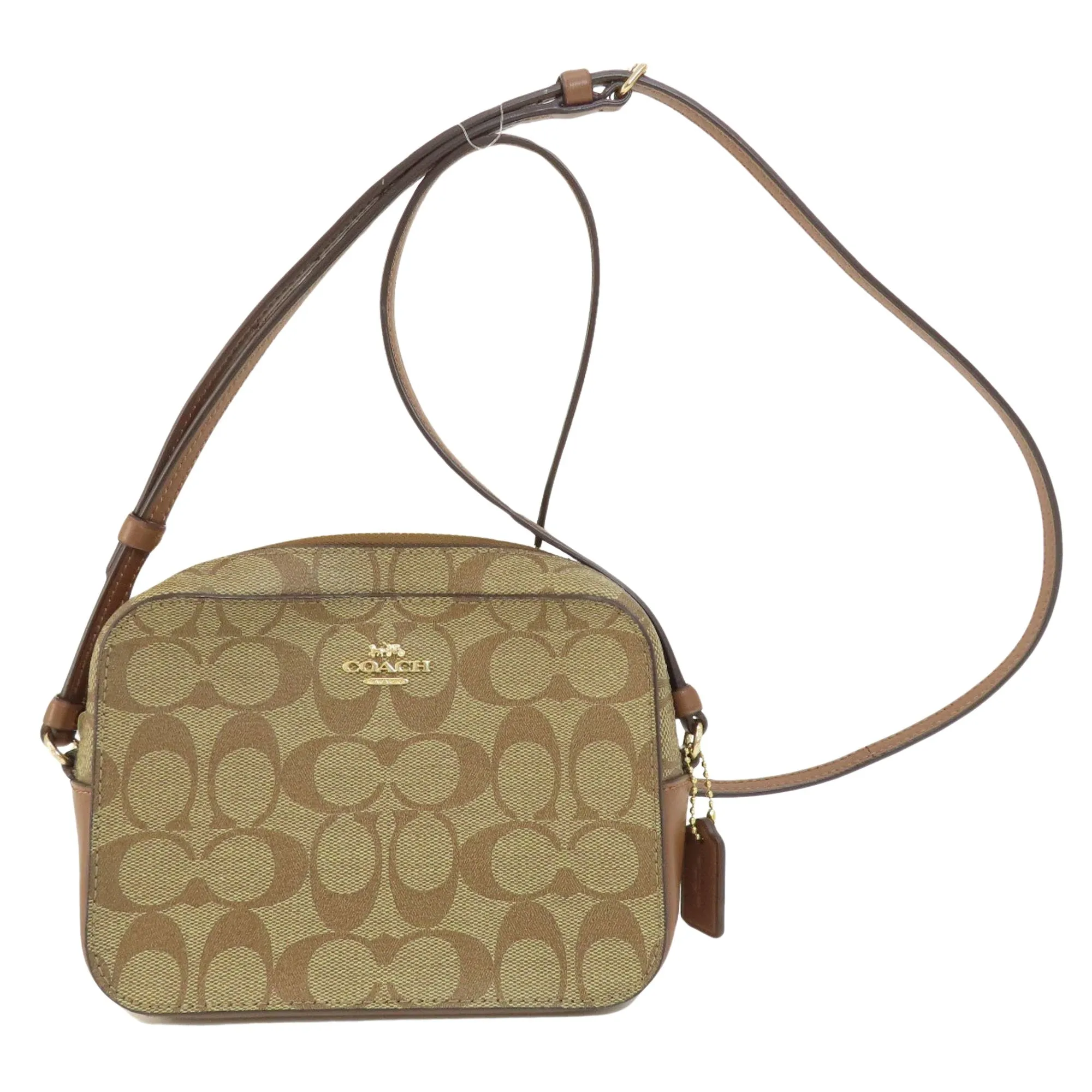 Coach Camera  Canvas Shoulder Bag (Pre-Owned)