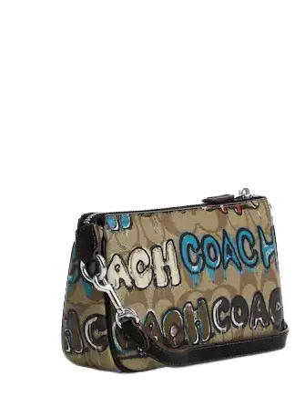 Coach Coach X Mint   Serf Nolita 19 In Signature Canvas