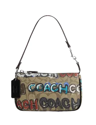 Coach Coach X Mint   Serf Nolita 19 In Signature Canvas