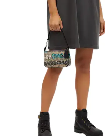Coach Coach X Mint   Serf Nolita 19 In Signature Canvas