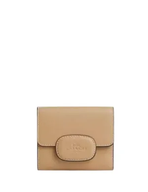 Coach Eliza Small Wallet With Leather Covered Closure