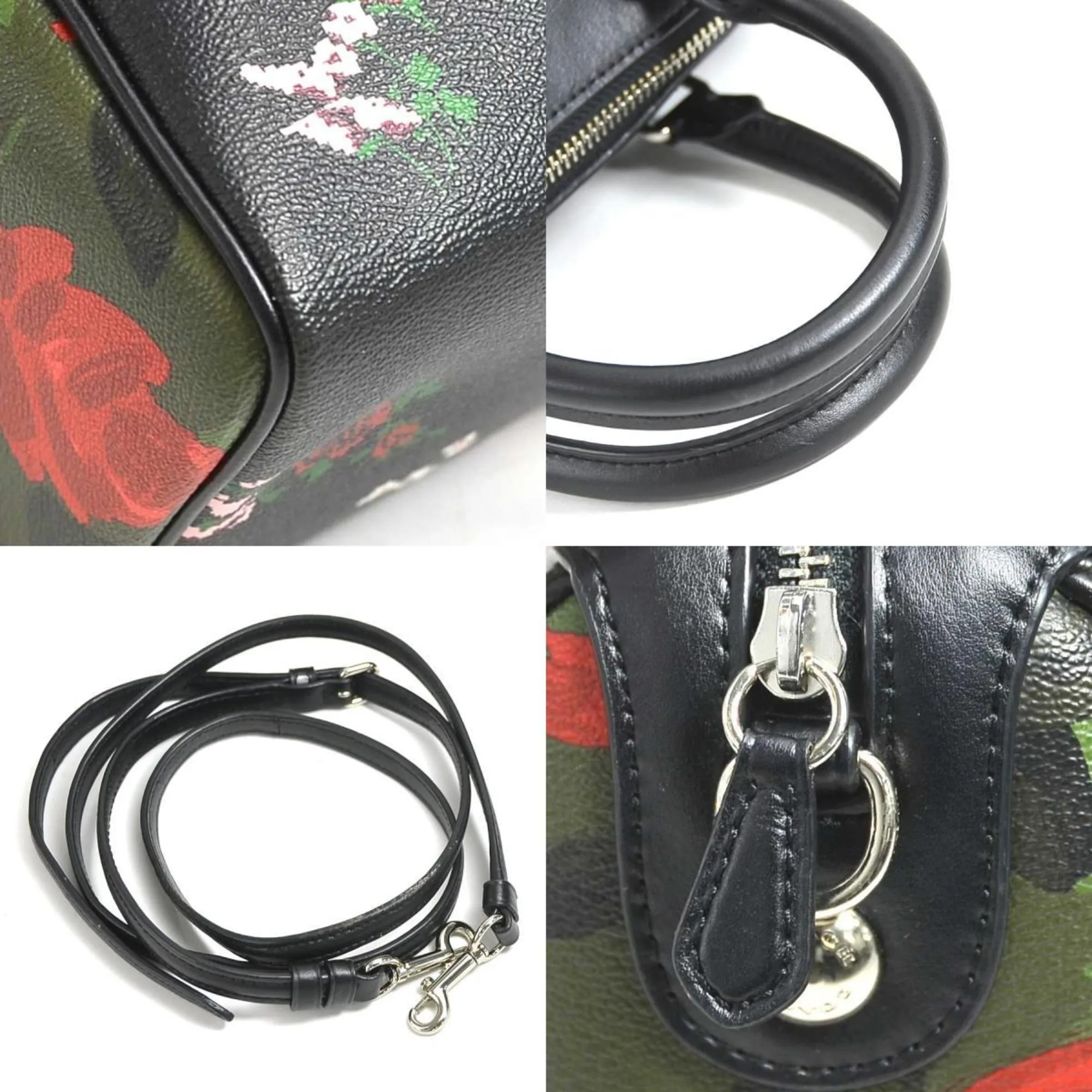 Coach  Leather Handbag Shoulder Bag (Pre-Owned)