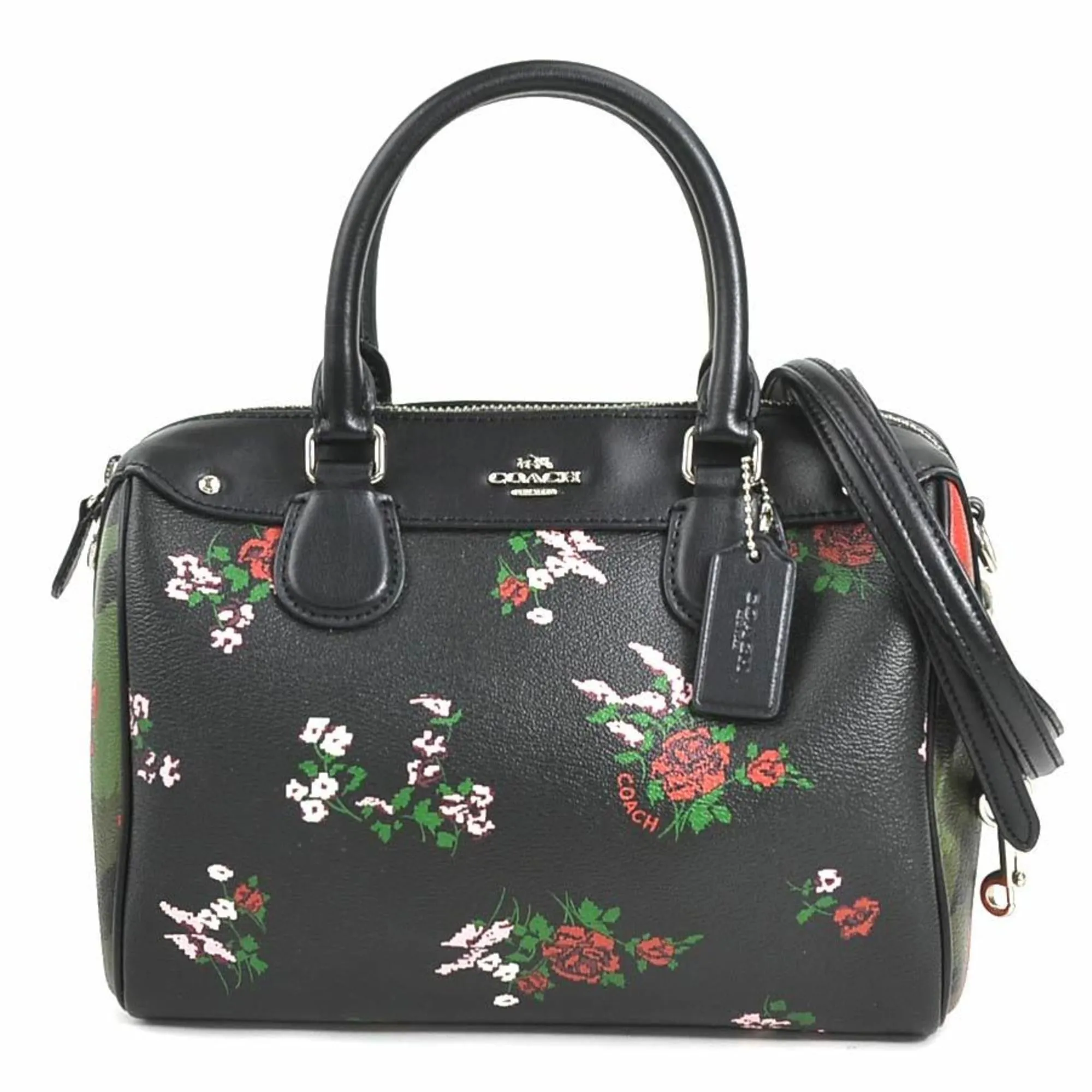 Coach  Leather Handbag Shoulder Bag (Pre-Owned)