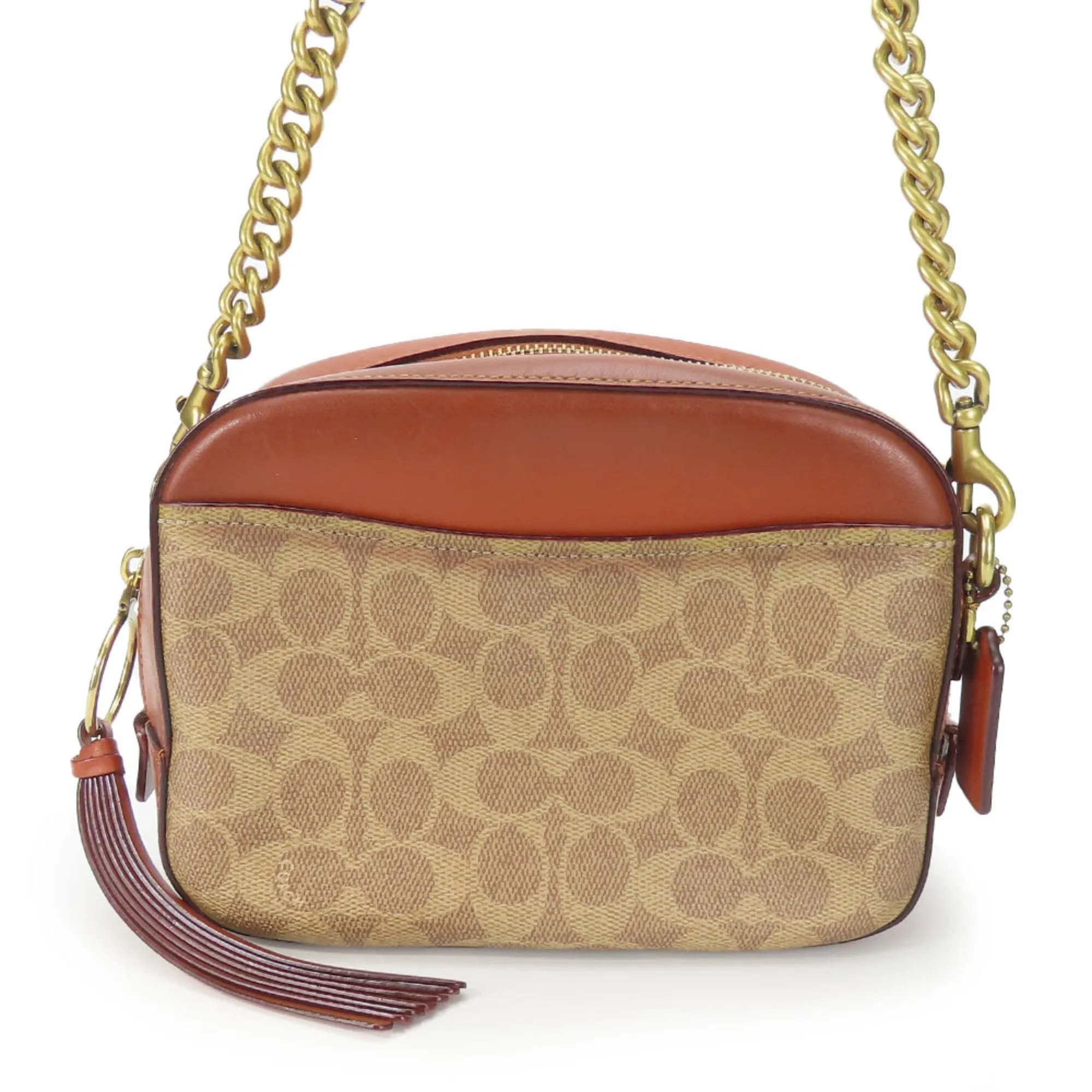 Coach  Leather Pvc Shoulder Bag (Pre-Owned)