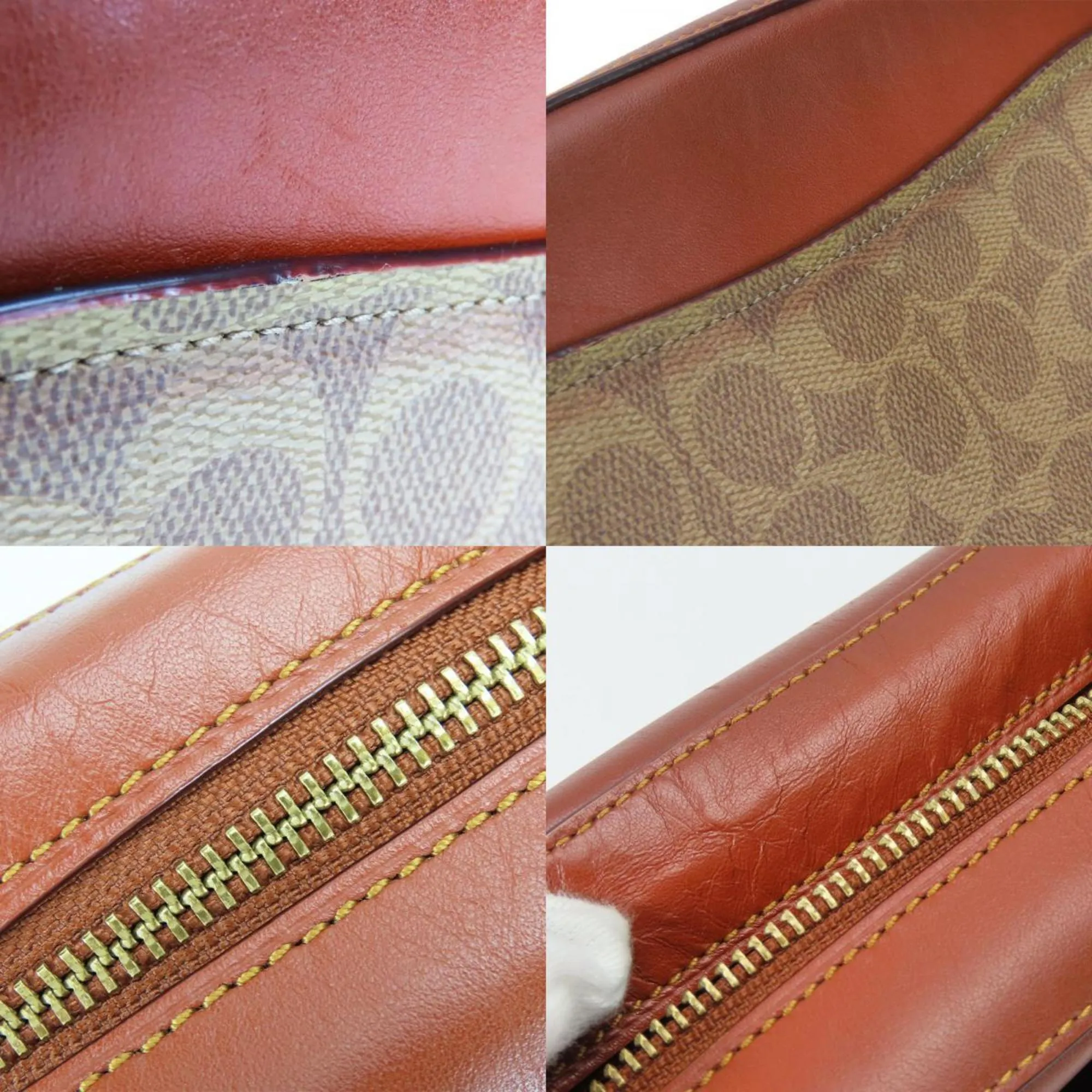 Coach  Leather Pvc Shoulder Bag (Pre-Owned)