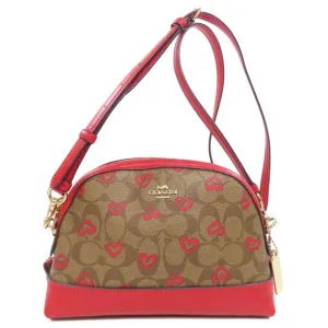 Coach Signature   Color Pvc Shoulder Bag (Pre-Owned)