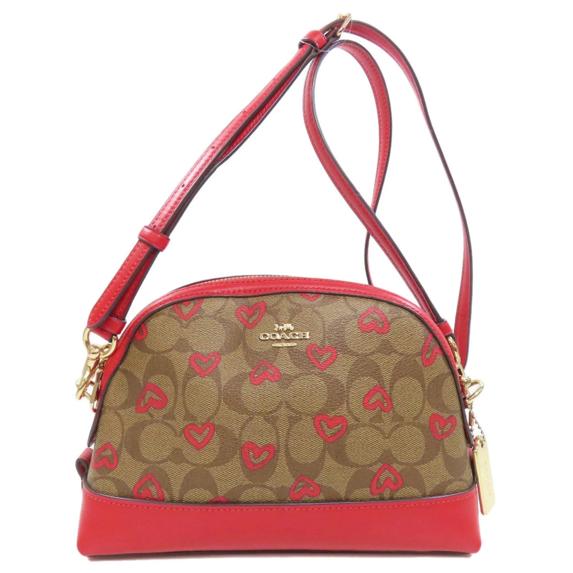 Coach Signature   Color Pvc Shoulder Bag (Pre-Owned)