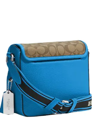 Coach Sullivan Flap Crossbody In Colorblock Signature Canvas