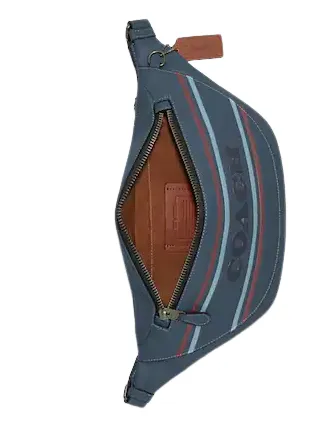 Coach Warren Belt Bag With Coach Stripe