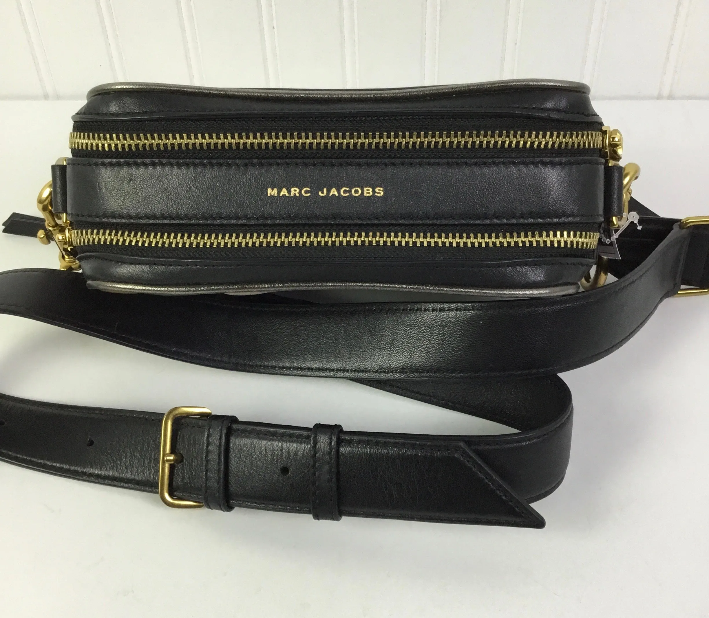 Crossbody Designer By Marc Jacobs In Black, Size:Small
