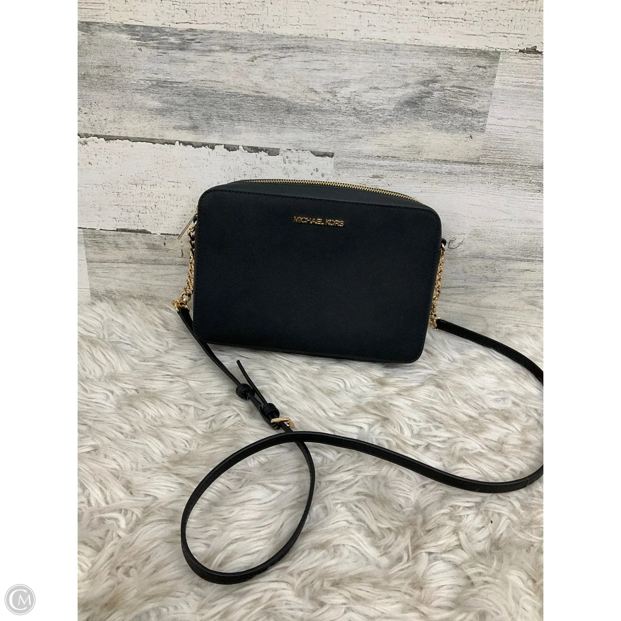 Crossbody Designer By Michael Kors, Size: Medium