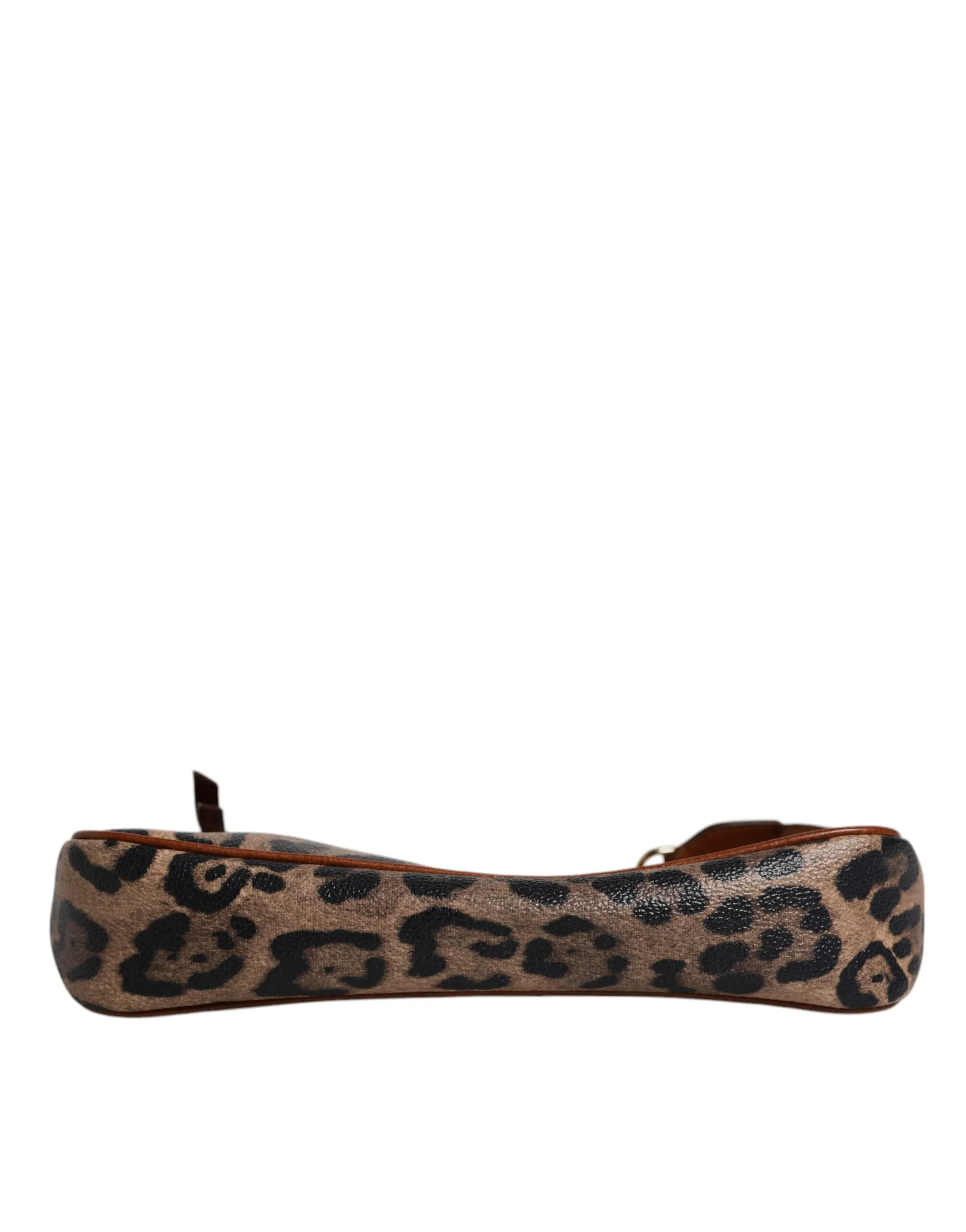 Dolce & Gabbana Leopard Leather Shoulder Chain Strap Women's Bag (Pre-Owned)
