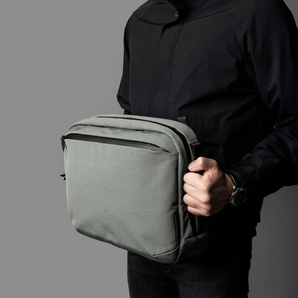 Elements Tech Brief Pro Backpacks Sage Grey | Axoflux 600D
