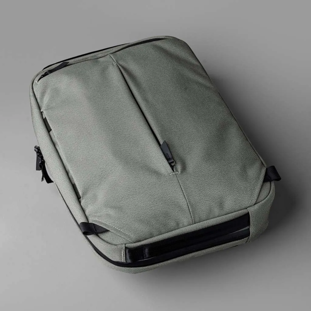Elements Tech Brief Pro Backpacks Sage Grey | Axoflux 600D