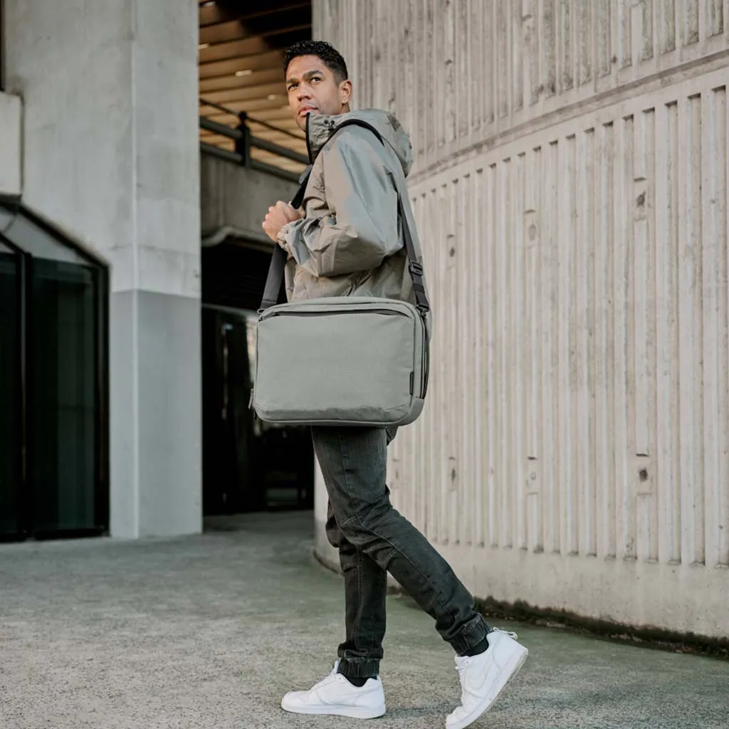 Elements Tech Brief Pro Backpacks Sage Grey | Axoflux 600D