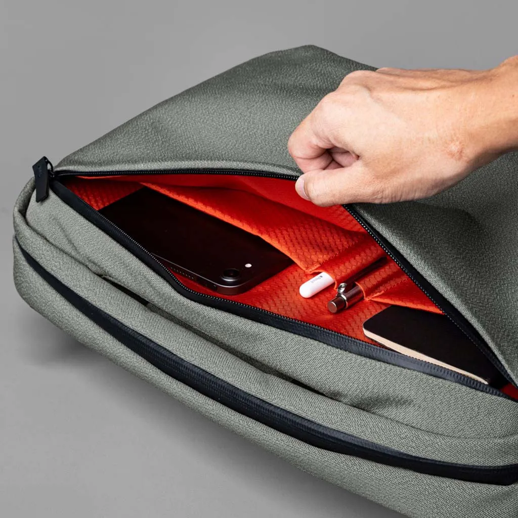 Elements Tech Brief Pro Backpacks Sage Grey | Axoflux 600D
