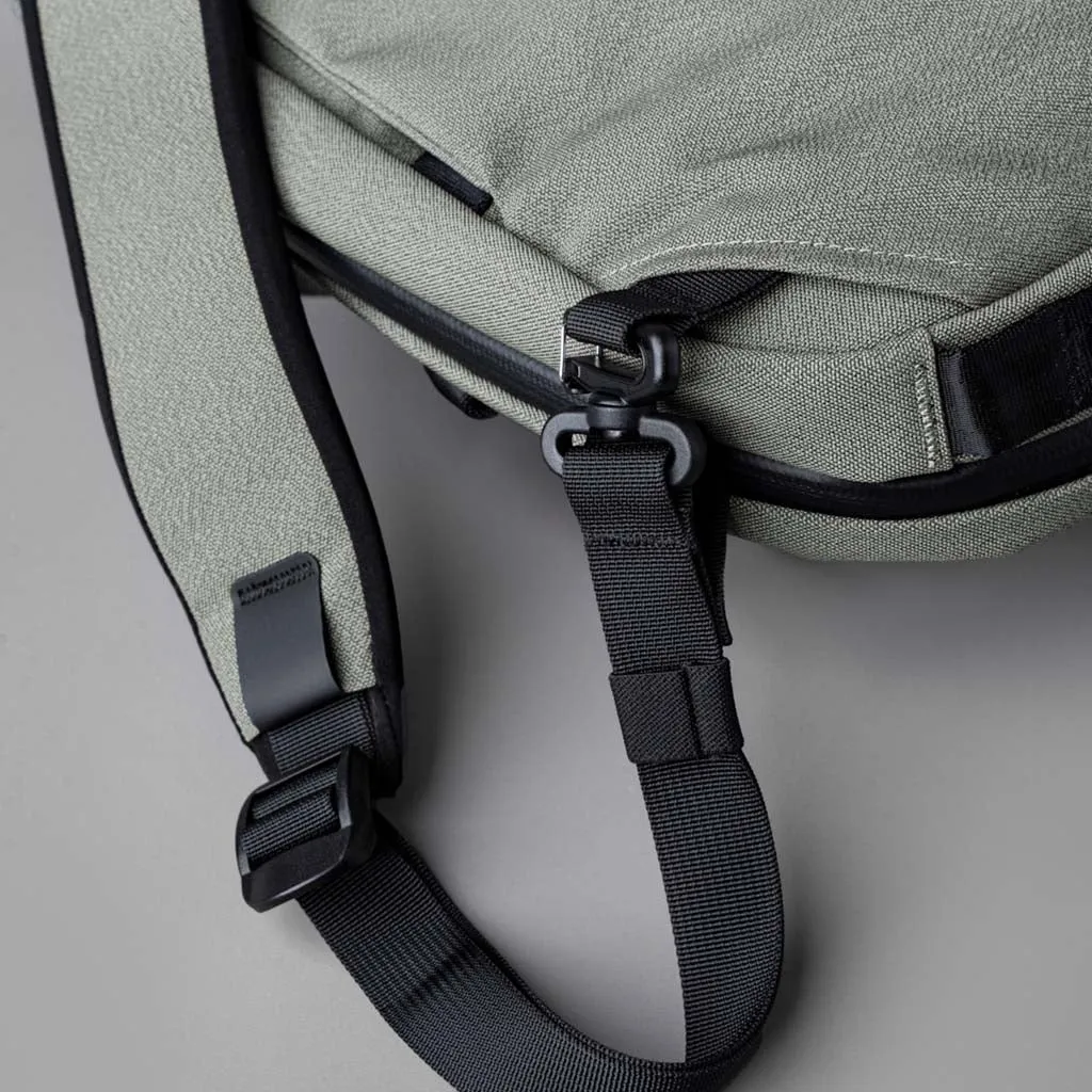 Elements Tech Brief Pro Backpacks Sage Grey | Axoflux 600D