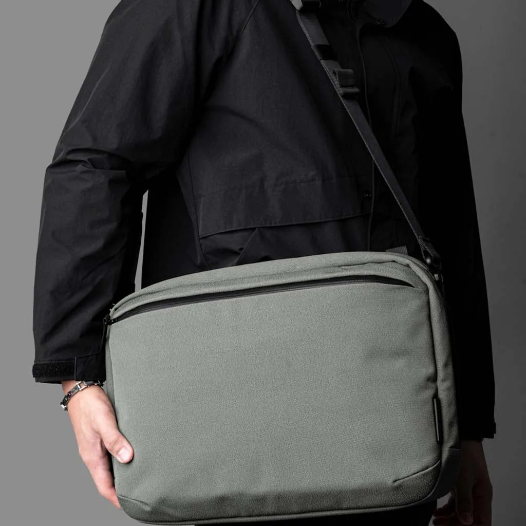 Elements Tech Brief Pro Backpacks Sage Grey | Axoflux 600D