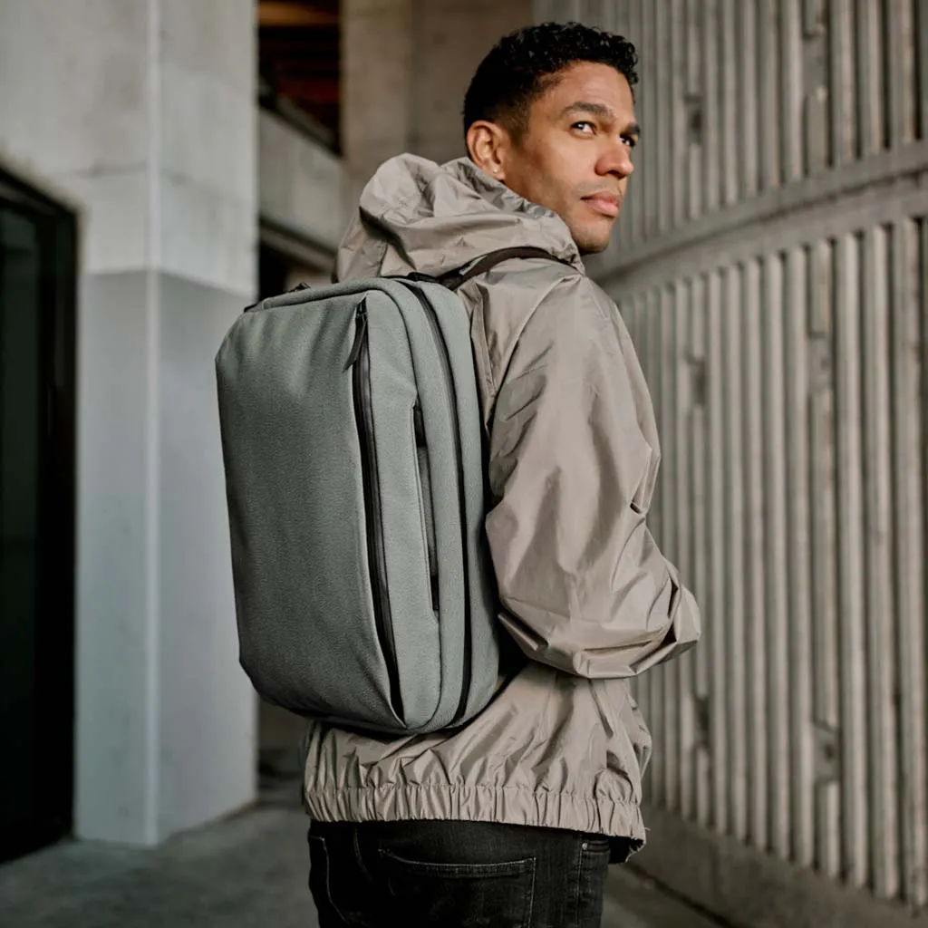 Elements Tech Brief Pro Backpacks Sage Grey | Axoflux 600D