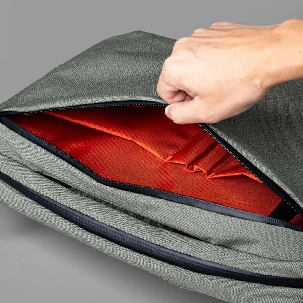 Elements Tech Brief Pro Backpacks Sage Grey | Axoflux 600D