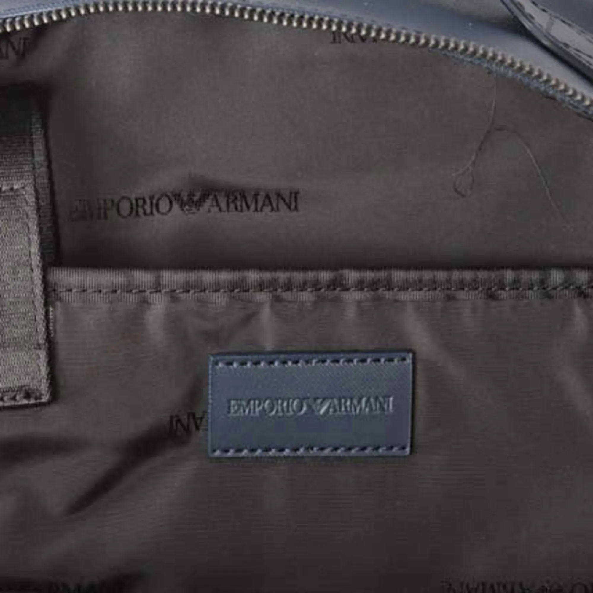 Emporio Armani  Coated Canvas Backpack (Pre-Owned)