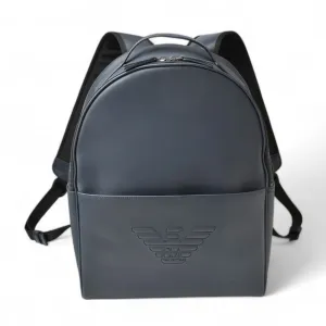 Emporio Armani  Coated Canvas Backpack (Pre-Owned)