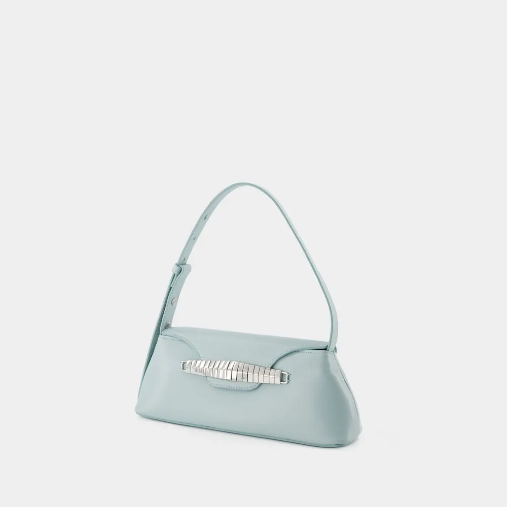 Eva Hobo Bag  - Turquoise - Leather