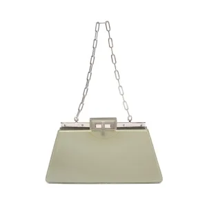 Fendi Peekaboo Cut Medium Leather Shoulder Bag
