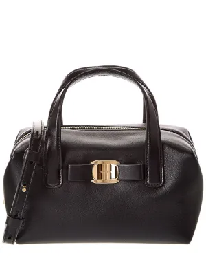 Ferragamo Leather Shoulder Bag