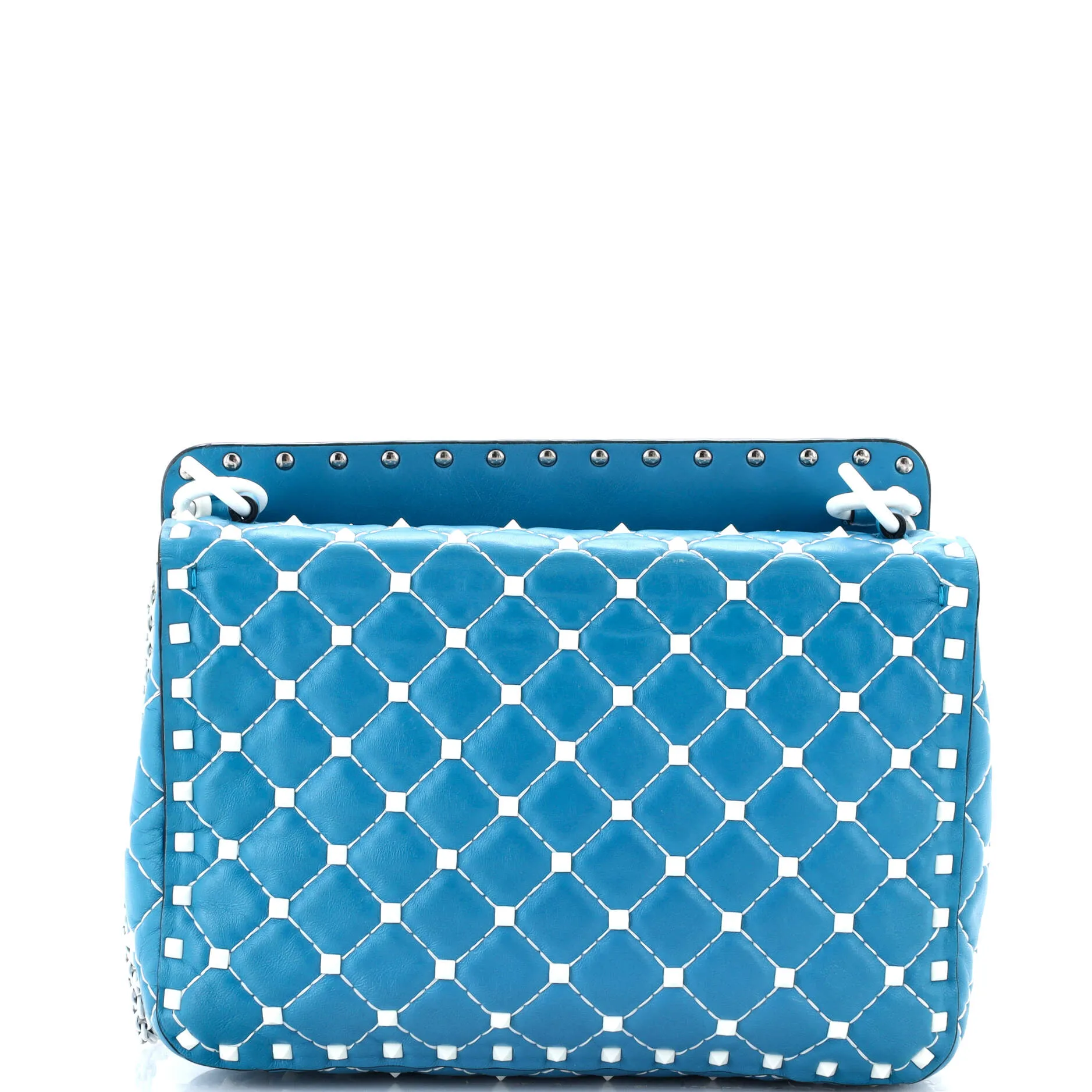 Free Rockstud Spike Flap Bag Quilted Leather Medium